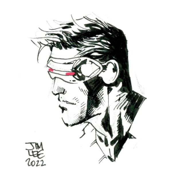 Image for Cyclops Card Sketch by Jim Lee