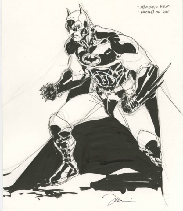 Image for BATMAN ILLUSTRATION ORIGINAL ART ICONS: THE DC COMICS & WILDSTORM ART OF JIM LEE