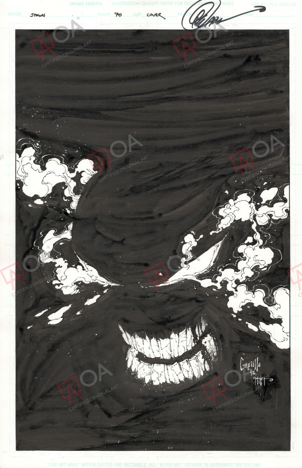 Image for OA 20240516 TDT: "Heavy inks" Spawn 70 cover