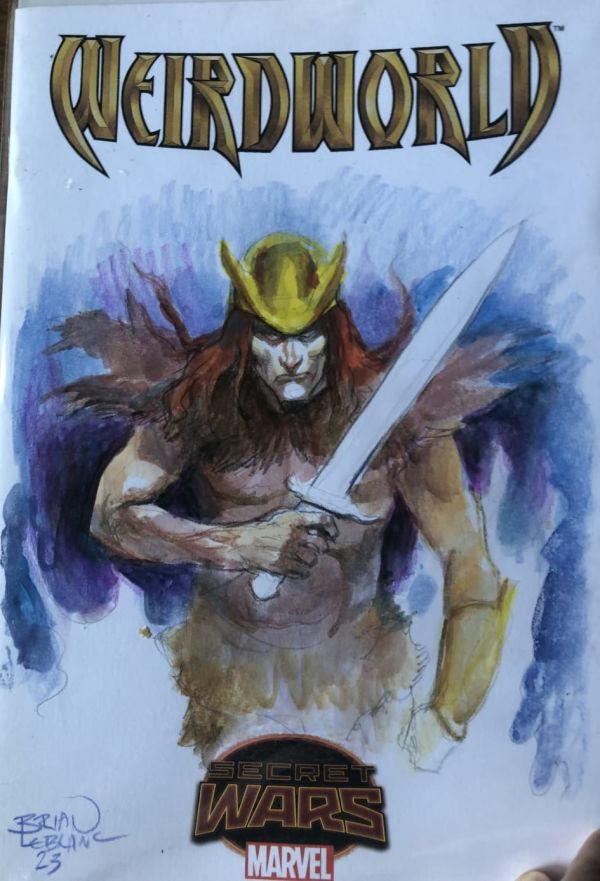 Image for Weirdworld Original Blank Cover Sketch
