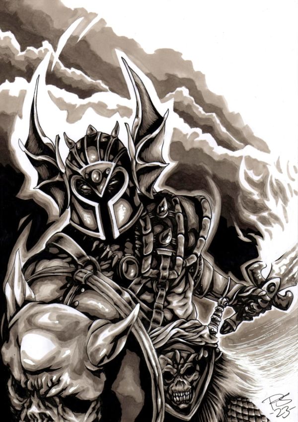 Image for Dungeons and Dragons WARDUKE A4 Original Art