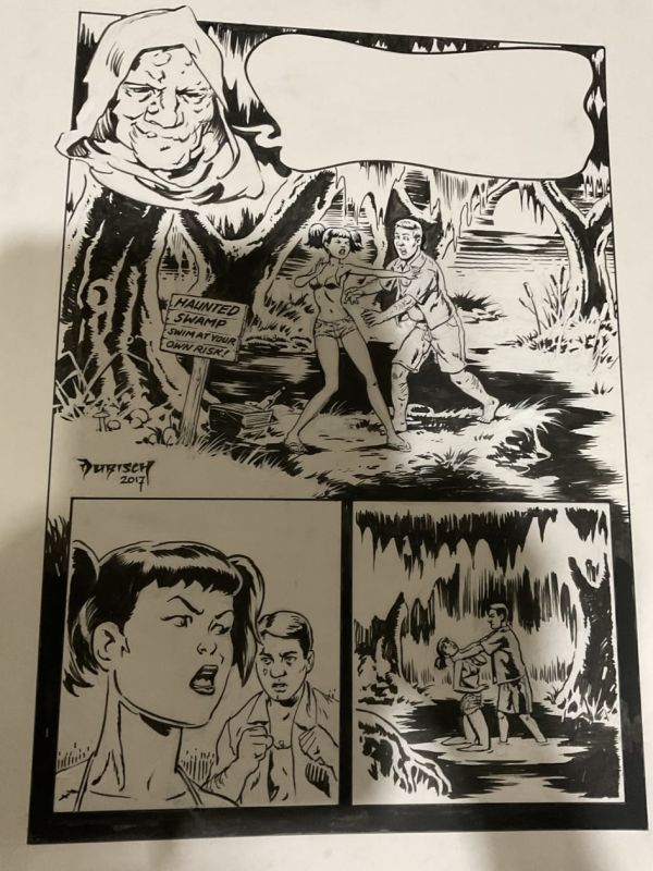 Image for Vampiress! Magazine original comic art