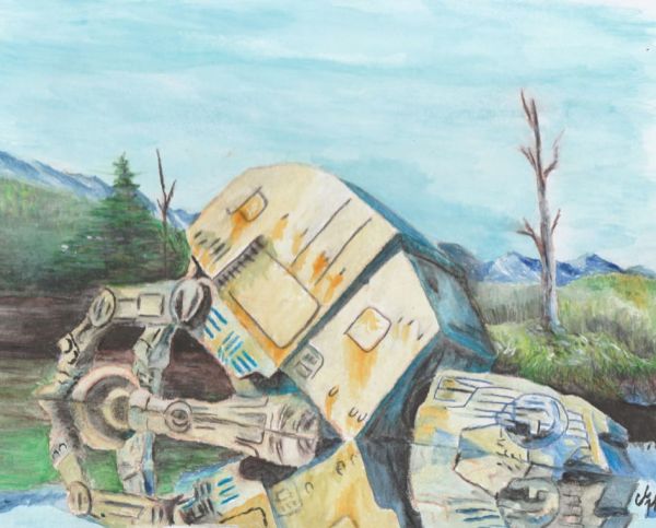 Image for down A.T.A.T. walker