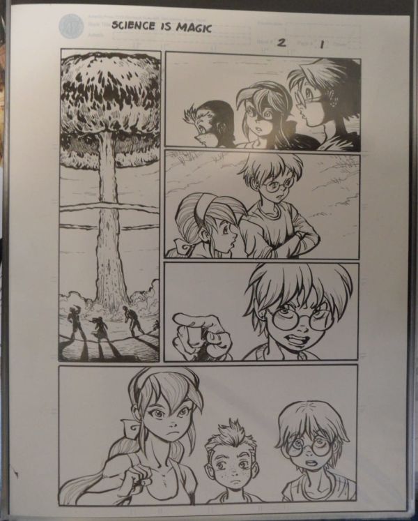 Image for Ben Dunn - Science is Magic # 2 pg 1