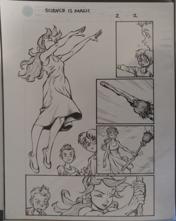 Image for Ben Dunn - Science is Magic # 2 pg 2
