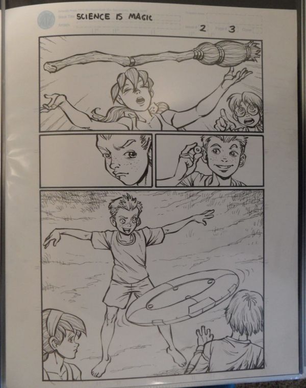 Image for Ben Dunn - Science is Magic # 2 pg 3