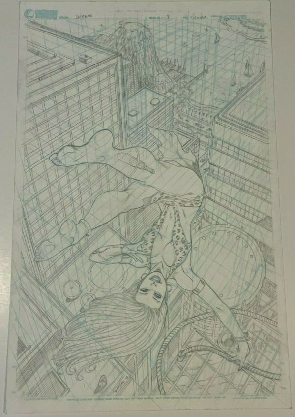Image for Sheena 7 cover by Tim Seeley