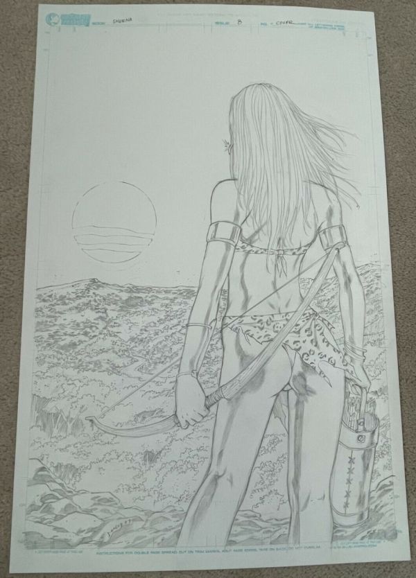 Image for Sheena 8 cover by Tim Seeley