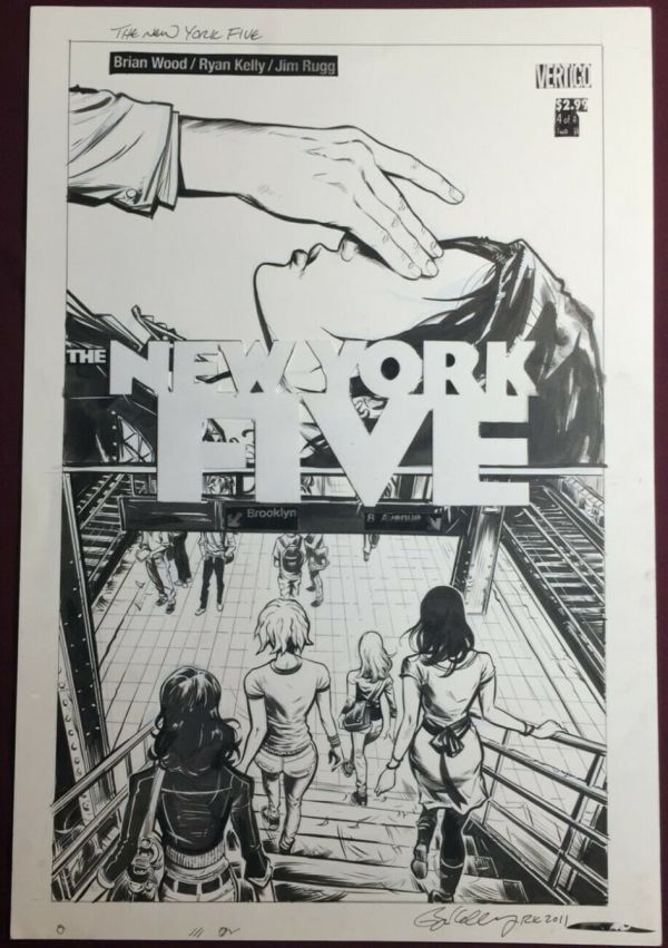 Image for New York Five Issue 4 Cover by Ryan Kelly