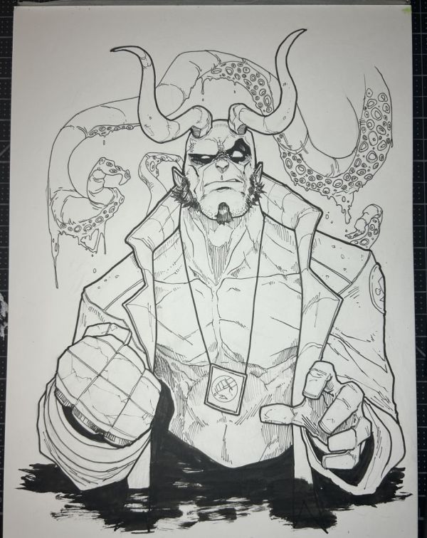Image for Hellboy (9x12 print)