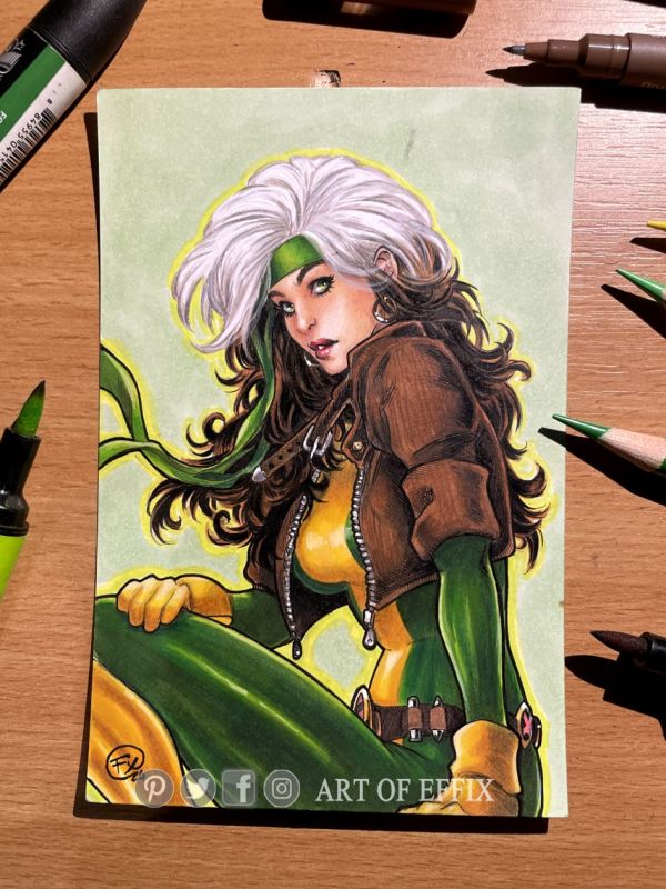 Image for Rogue Malicia (Marvel) sketch
