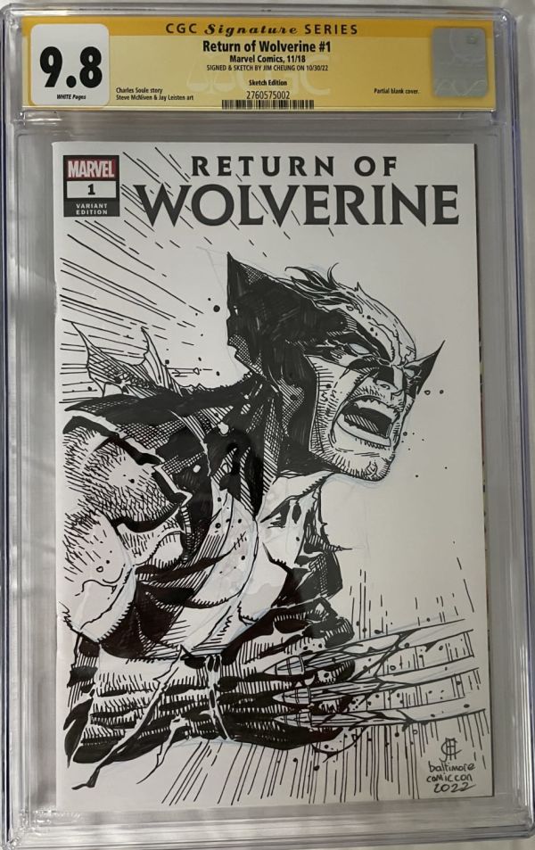 Image for Wolverine - Jim Cheung - 2022