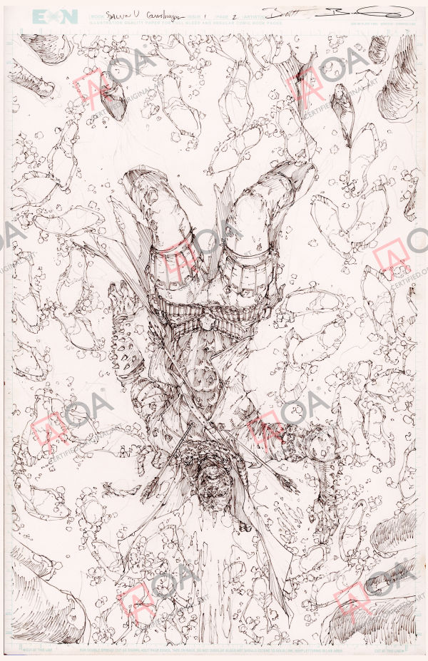 Image for OA 20240815 TDT: "Blood and Gore" Gunslinger page 2 from SpawnU 1