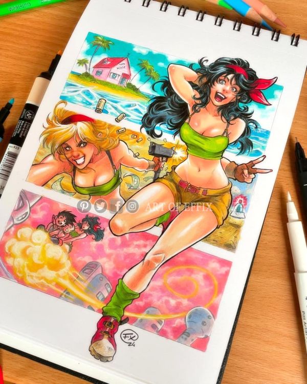 Image for Dragon Ball "Lunch" tribute