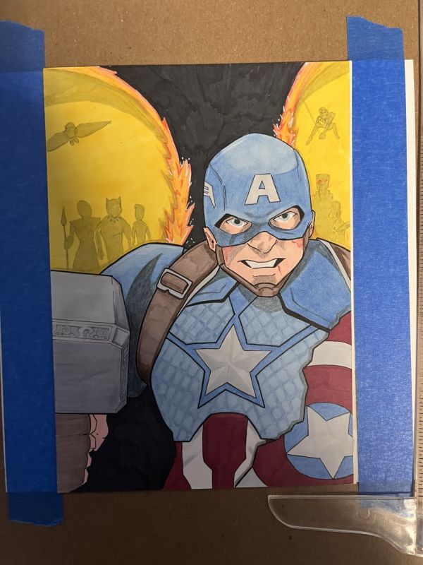 Image for Worthy Captain America