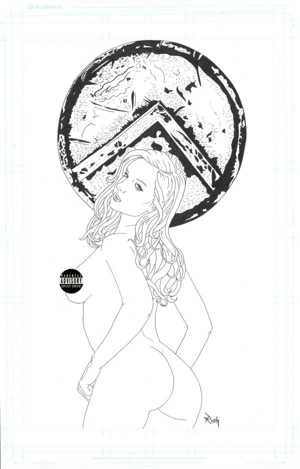 Image for Born of Blood #2 cover art by Ruth Lucas