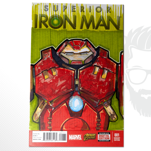 Image for Iron Man Hulk Buster Original Art