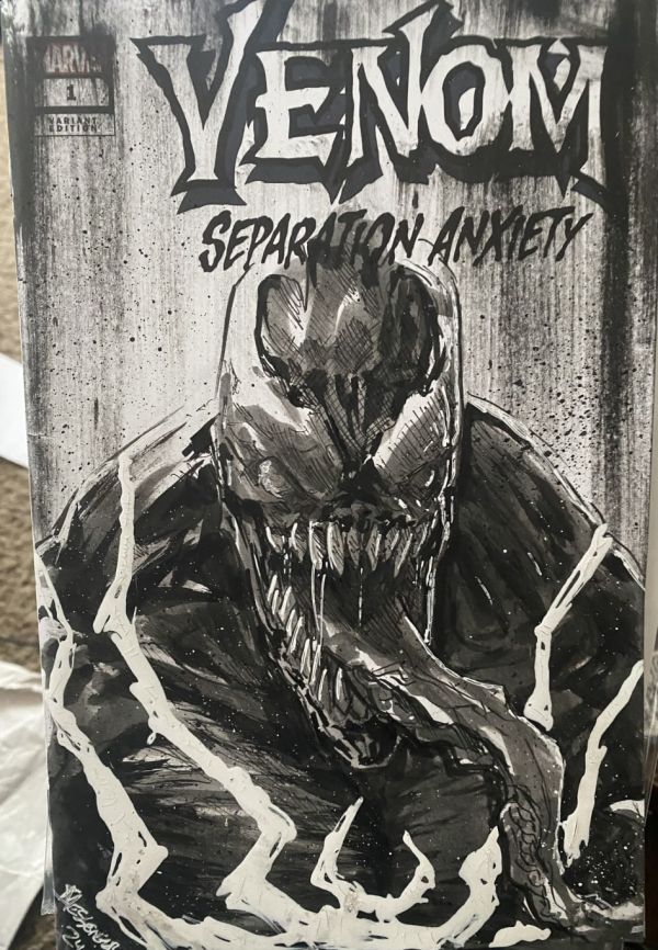 Image for Venom on Venom: Separation Anxiety sketch cover