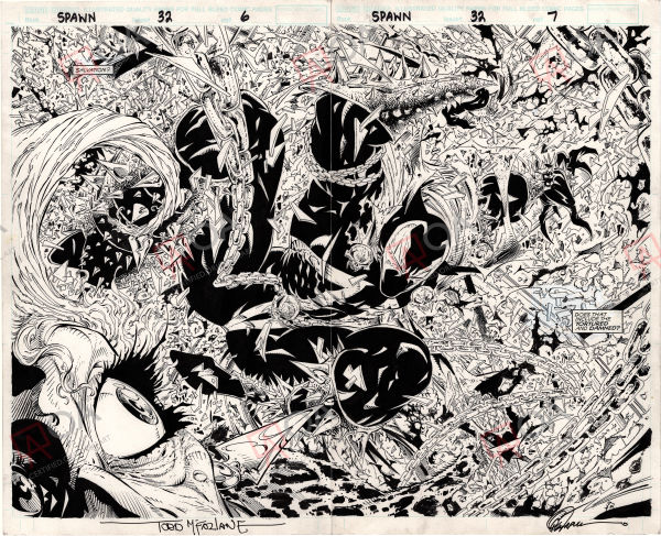 Image for Spawn 32 page 06 and 07 DPS