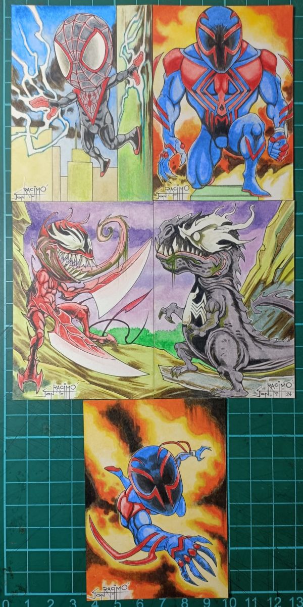 Image for SpiderVenom Verse 5pc PSCs