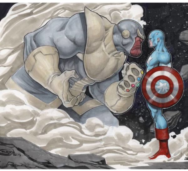 Image for Cap vs Thanos