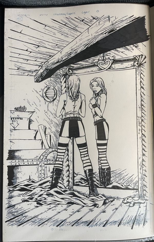 Image for Monkey Puppets unpublished page