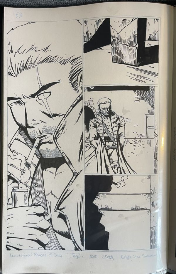 Image for Necromancer:Shades of grey #1 page 1