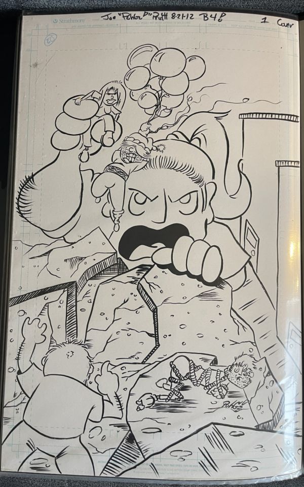 Image for Bumtastic 4 issue #1 Cover homage art