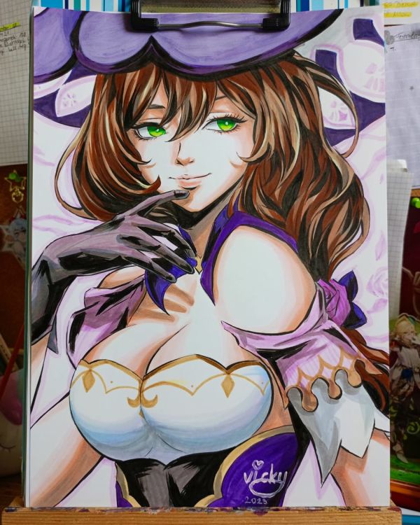 Image for Lisa from Genshin Impact 