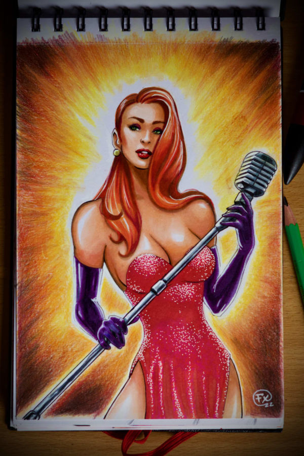 Image for Jessica Rabbit artwork -  Effix 2022