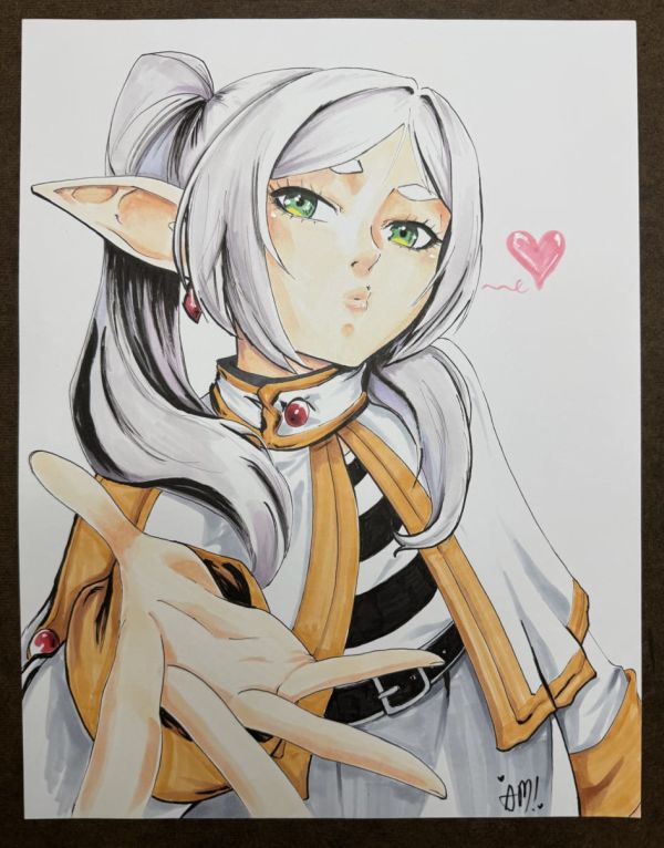 Image for Arttrober Day 1: Frieren