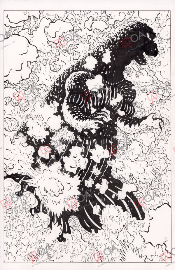 Image for OA 183: Godzilla cover by Tradd Moore