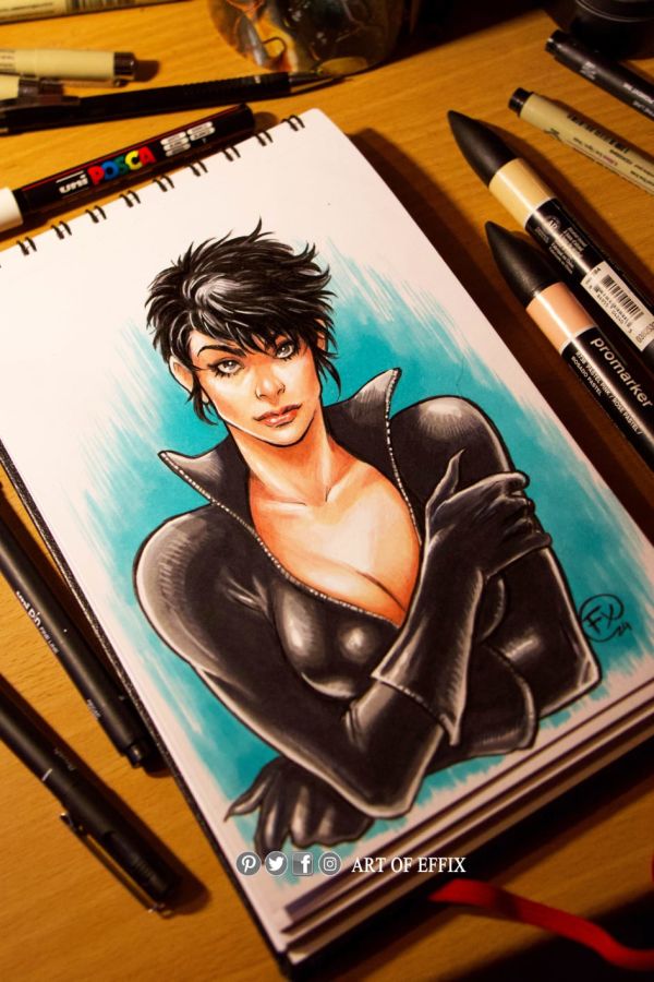 Image for Arttrober - Catwoman Selina Kyle by Effix