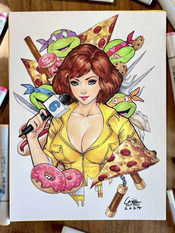 Image for Arttrober EricChen - April O’Neil