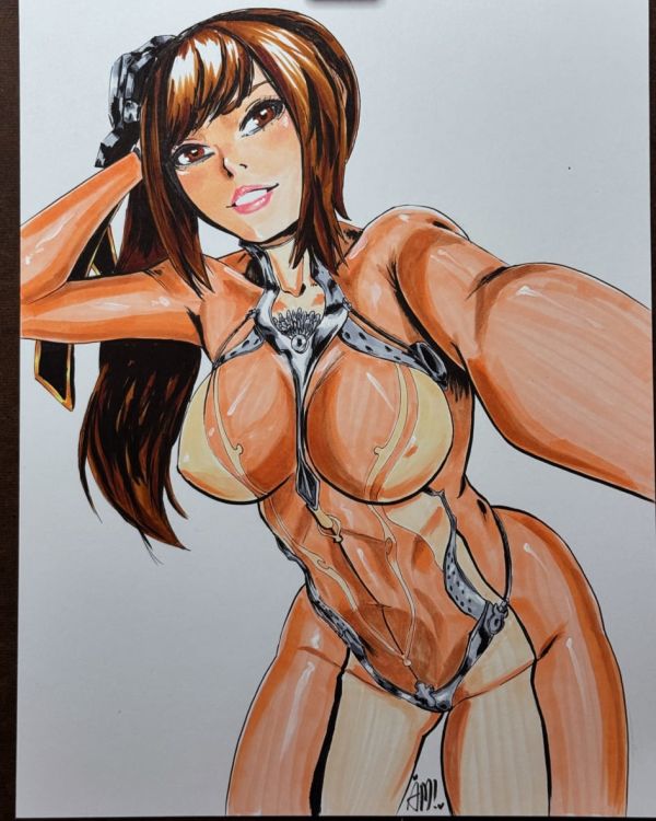Image for Arttrober Day 3: Eve from Stellar Blade