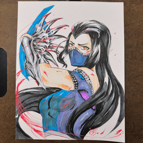 Image for Arttrober Day 12: Kitana