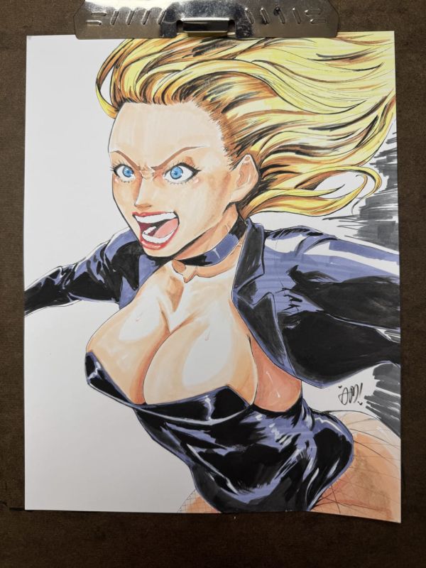 Image for Arttrober Day 14: Black Canary