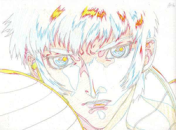 Image for Vampire Hunter D: Bloodlust Animation Production Sketch Genga Cel 01 // Anime Art Douga