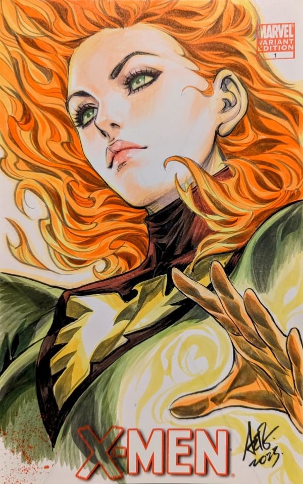 Image for Phoenix Jean Grey by Stanley Artgerm Lau Arttrober