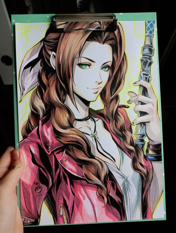 Image for OCTOBER ART CHALLENGE - Aerith 