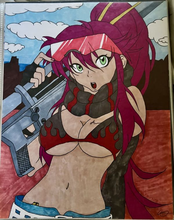 Image for Yoko Littner Gurren Lagann 