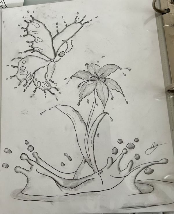 Image for Aqua flower  