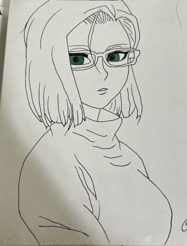 Image for Girl with glasses 