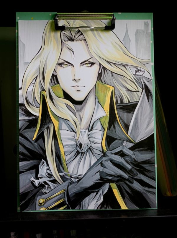 Image for OCTOBER ART CHALLENGE - Alucard 