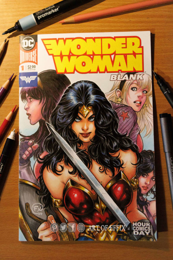 Image for WonderWoman cover sketch