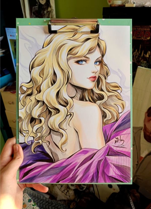 Image for OCTOBER ART CHALLENGE - Taylor Swift 