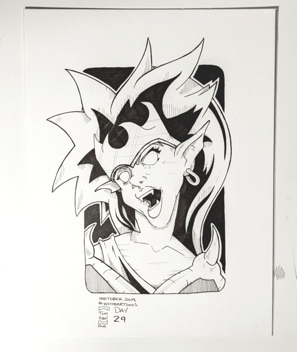 Image for Demona Inktober