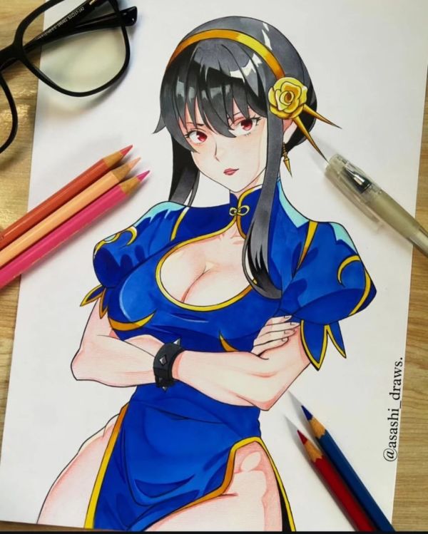 Image for Yor x chun lee ❤️ Original Fanart