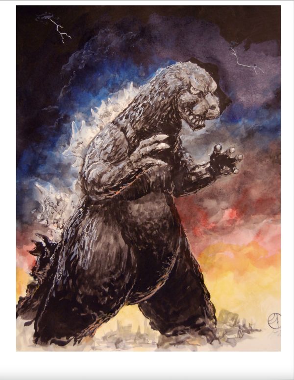 Image for **PRINT** Godzilla 1964