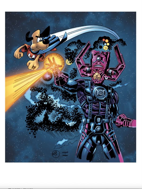 Image for **PRINT** Underdog vs. Galactus